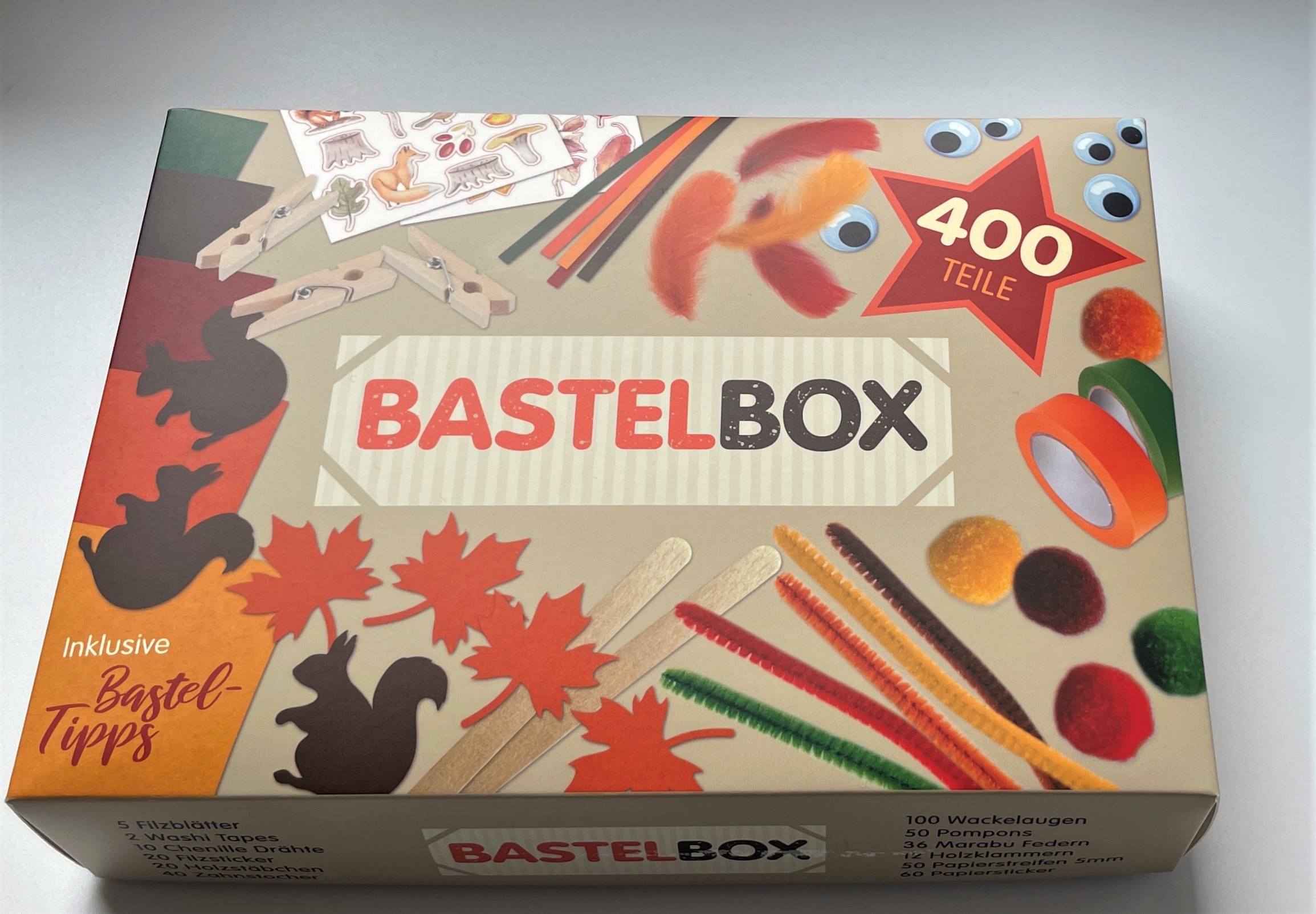 Herbst Bastel Set 400 Teile Herbst Bastel Set 400 Teile