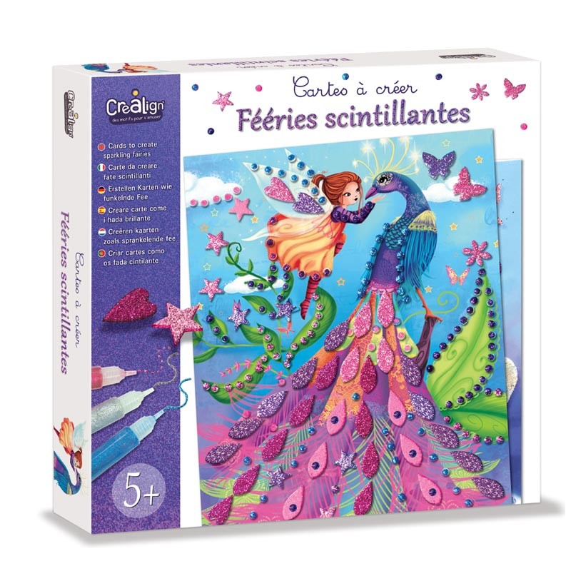 Crea Lign – Karten „Glitzernde Fee“ Crea Lign – Karten „Glitzernde Fee“