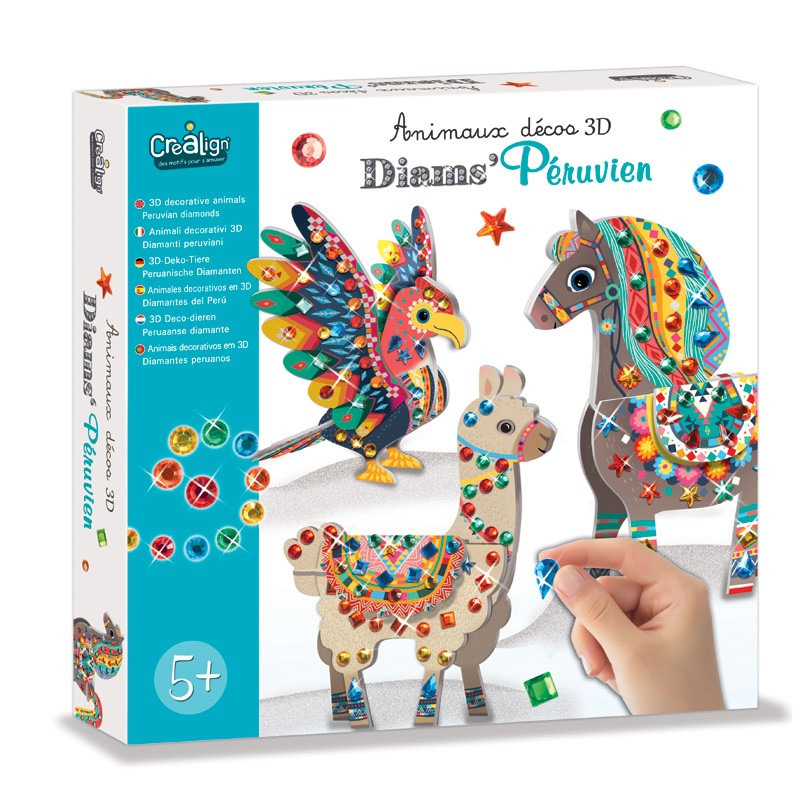 Crea Lign – 3D Dekotiere „Peruvian Diams“ Crea Lign – 3D Dekotiere „Peruvian Diams“