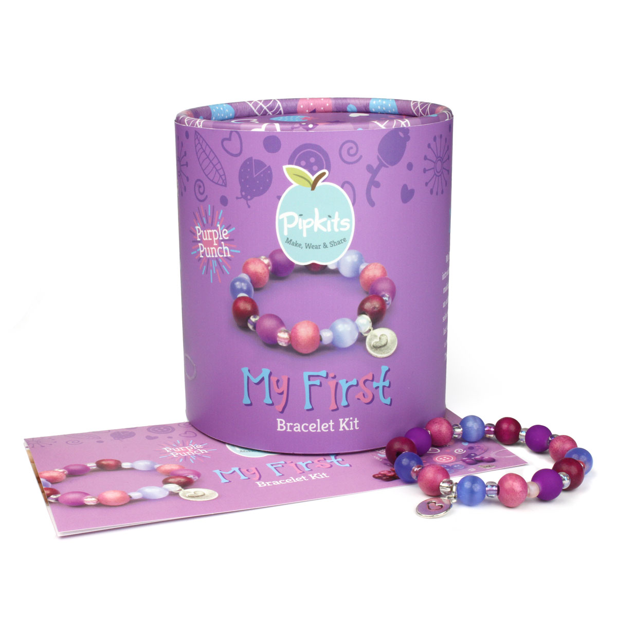 Mein erstes Armband Pipkit Purple Punch Mein erstes Armband Pipkit Purple Punch
