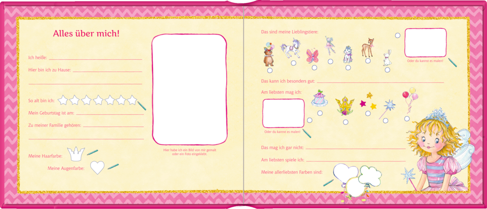 Meine Kindergartenfreunde - Freundebuch - Prinzessin Lillifee