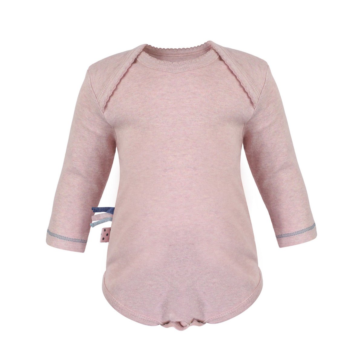 OrganicEra Bio-Baby-L/S-Body, Rose OrganicEra Bio-Baby-L/S-Body, Rose