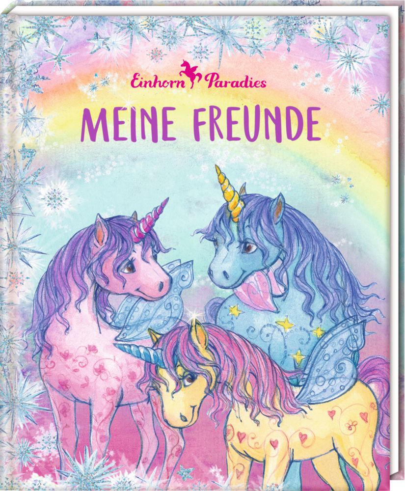 4050003944333 Meine Freunde - Freundebuch - Einhorn-Paradies