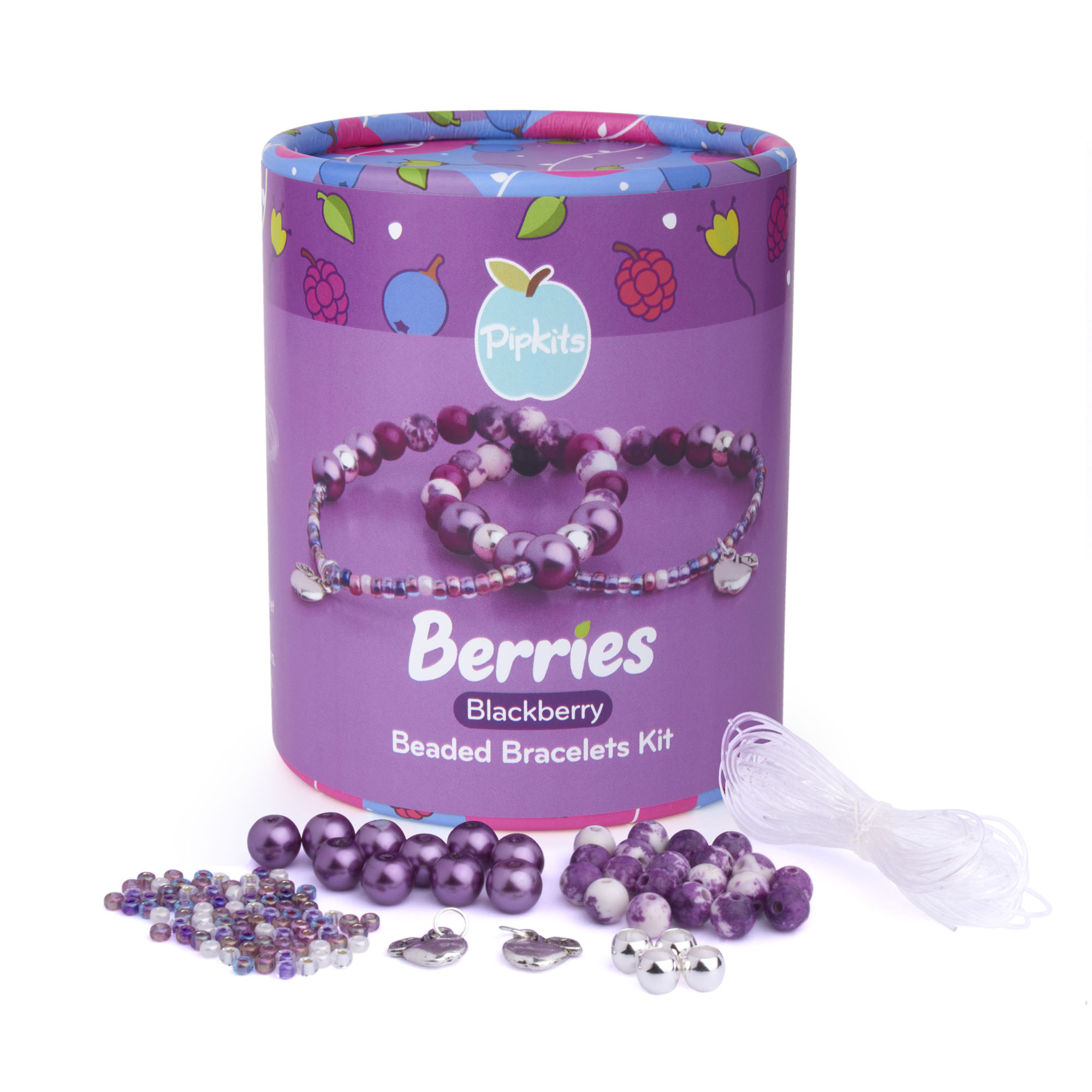 Beeren Perlenarmband Pipkit Blackberry (2 Armbänder) Beeren Perlenarmband Pipkit Blackberry (2 Armbänder)