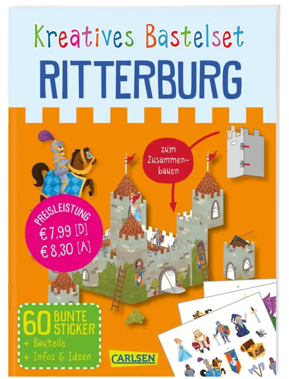 Kreatives Bastelset: Ritterburg