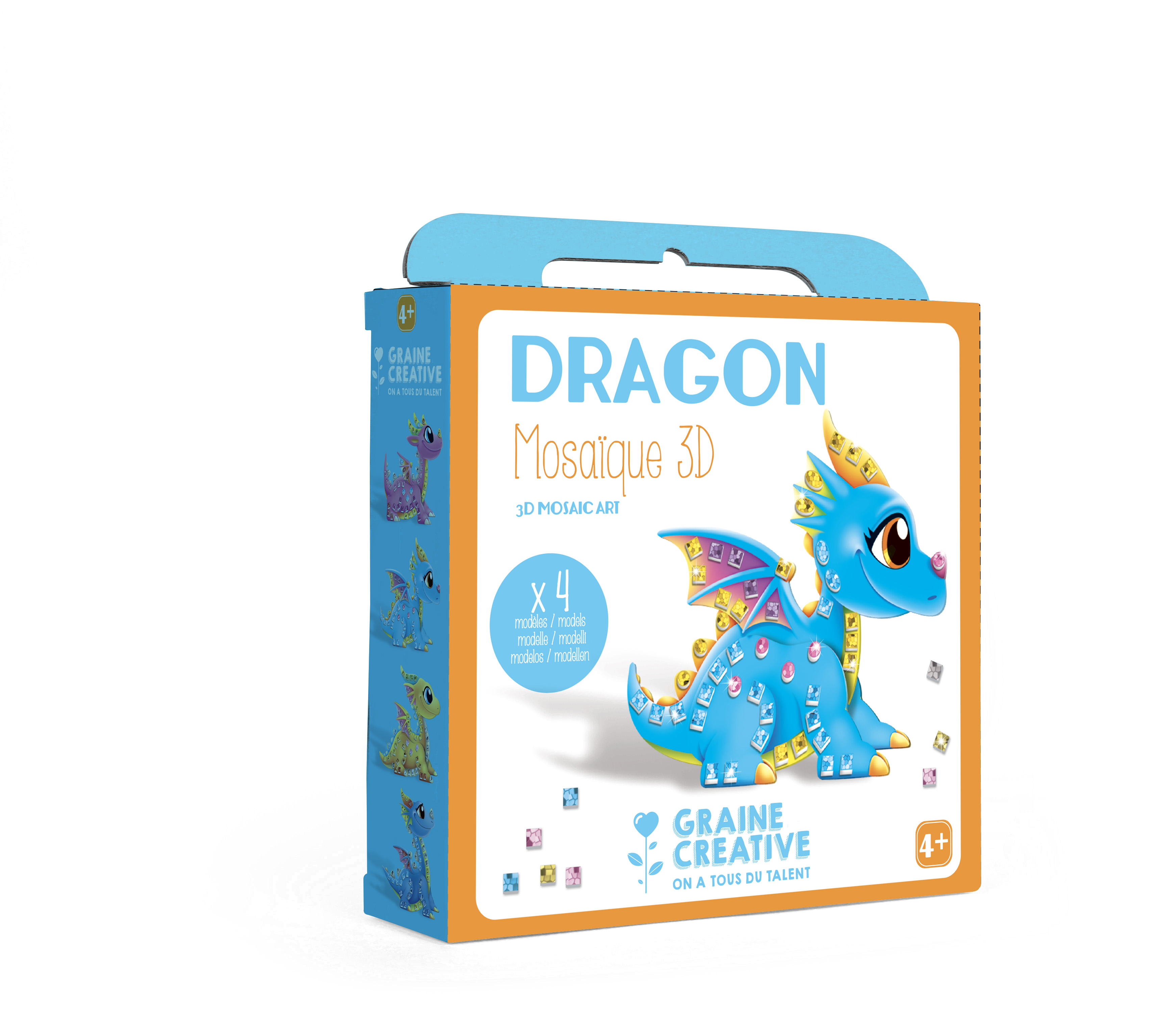 3D KIT - MOSAIK - Drachen 3D KIT - MOSAIK - Drachen