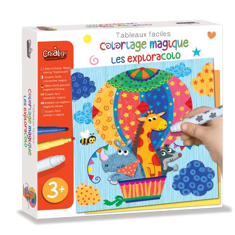 Crea Lign – Magische Malvorlagen "Les Exploracolo" Crea Lign – Magische Malvorlagen "Les Exploracolo"