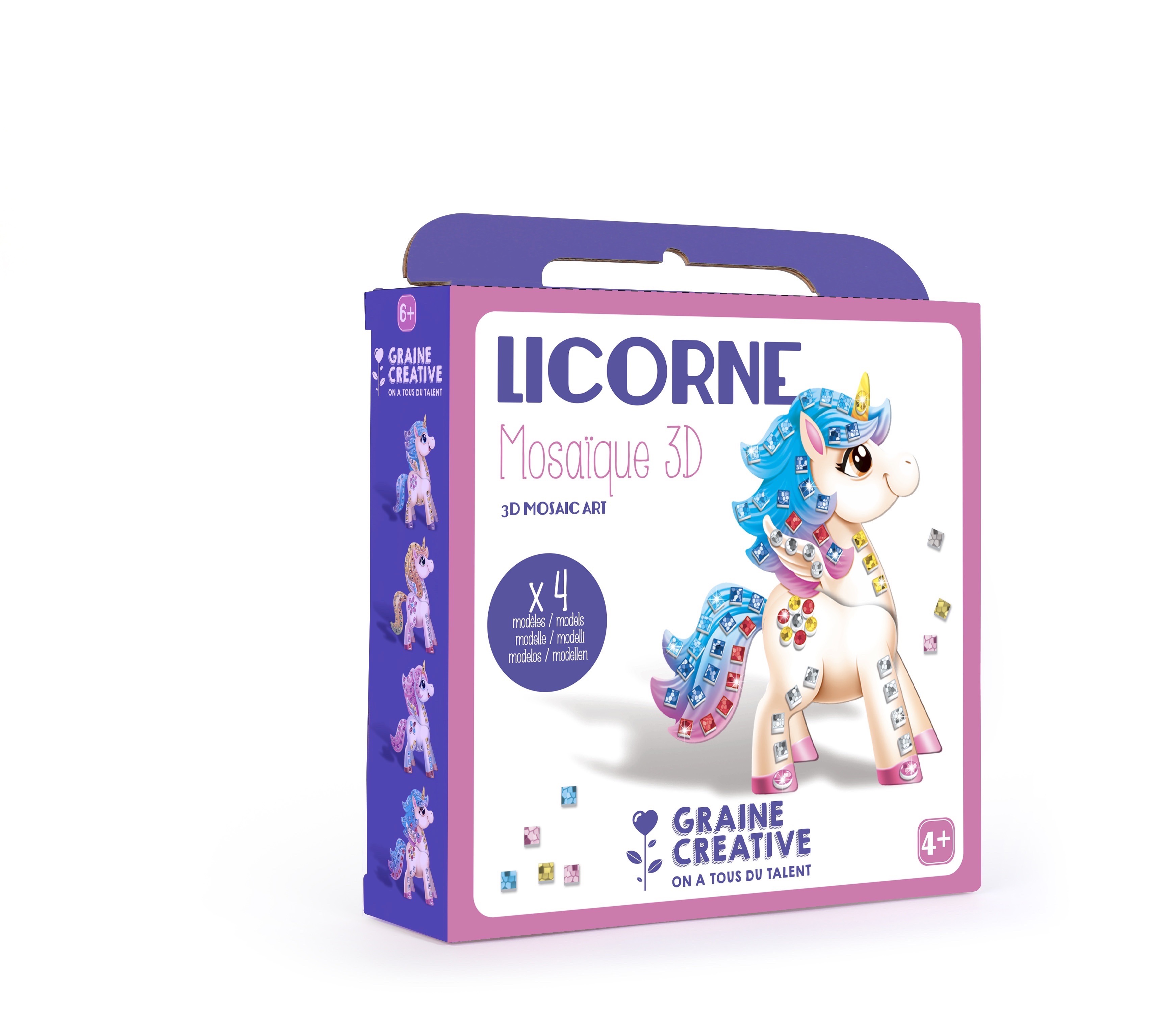 3D KIT - MOSAIK - Einhorn 3D KIT - MOSAIK - Einhorn