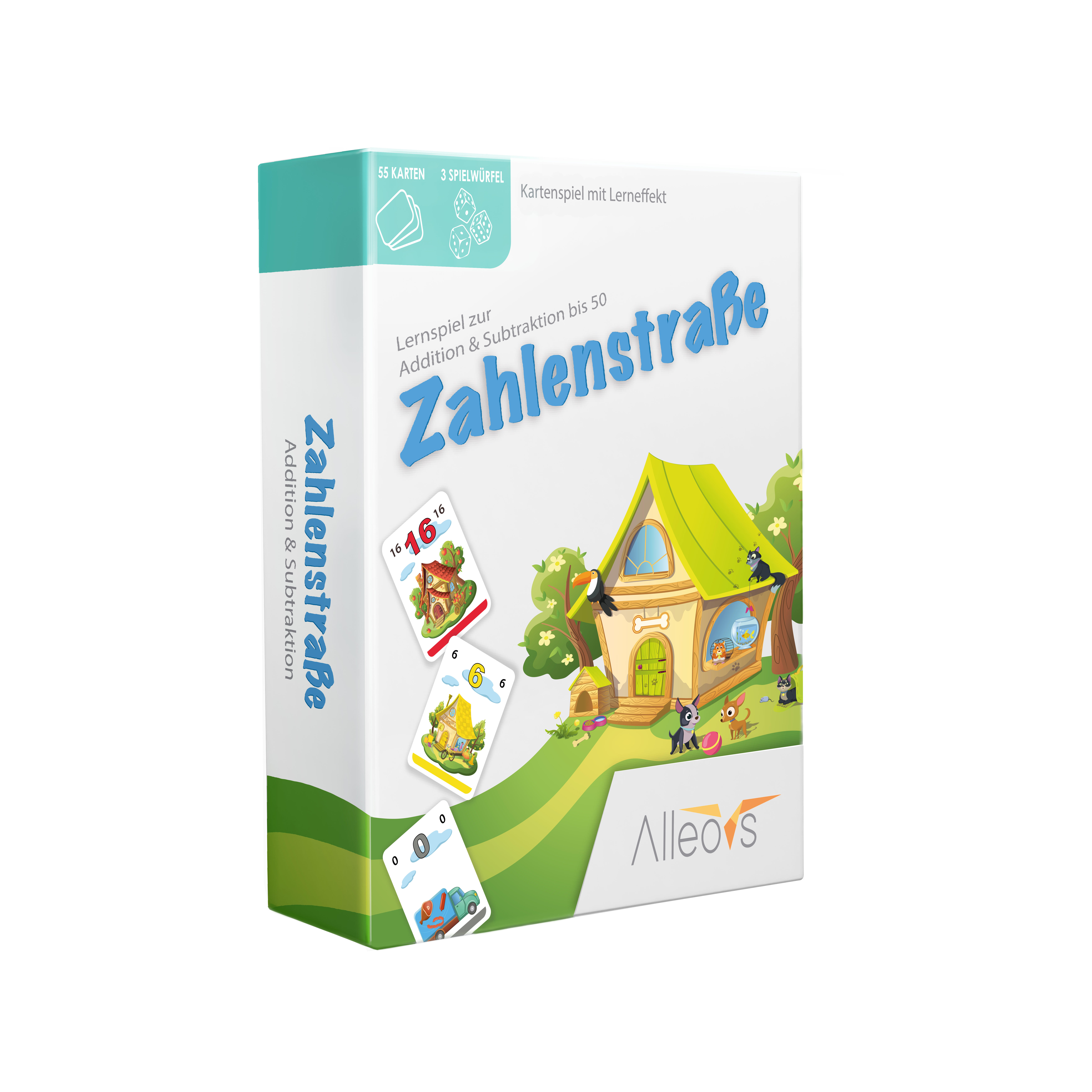 Zahlenstraße - Mathe Spiel zur Addition & Subtraktion Zahlenstraße - Mathe Spiel zur Addition & Subtraktion