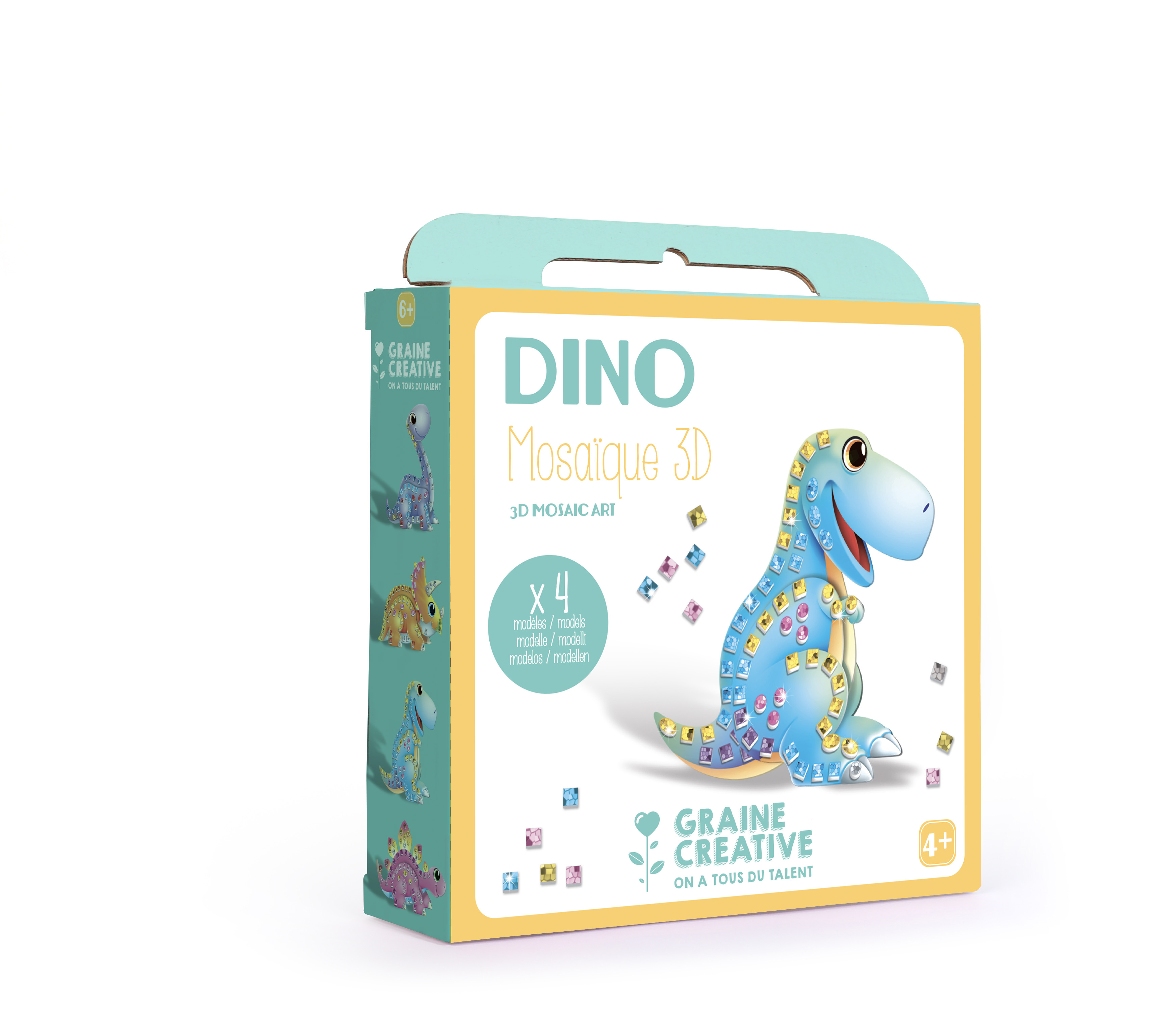 3D KIT - MOSAIK - Dinosaurier 3D KIT - MOSAIK - Dinosaurier