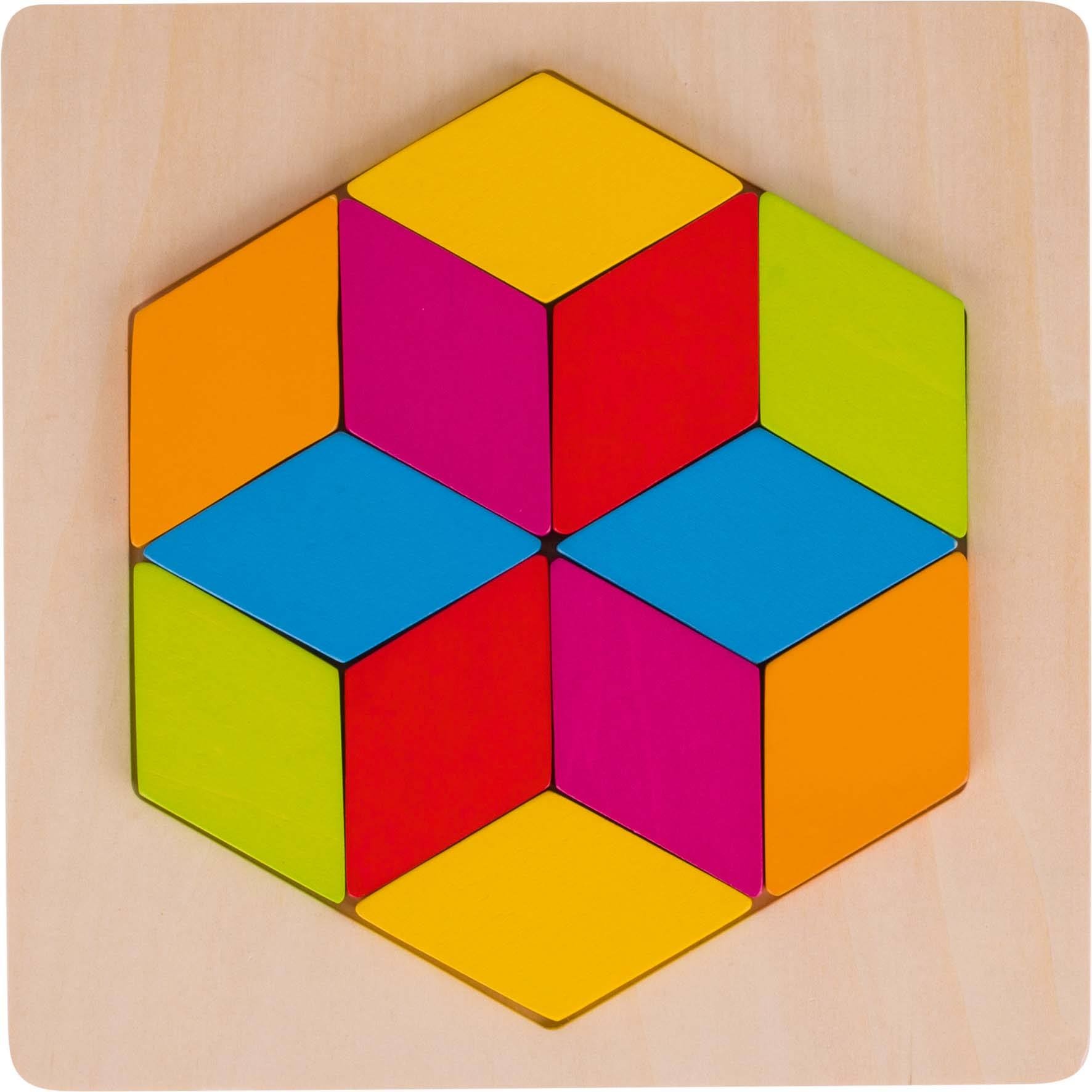 Einlegepuzzle Rhombus