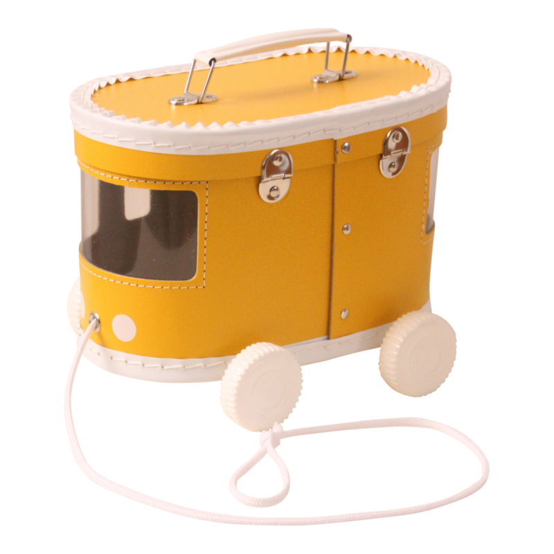 Koffer Straßenbahn - ocker Koffer Straßenbahn - ocker