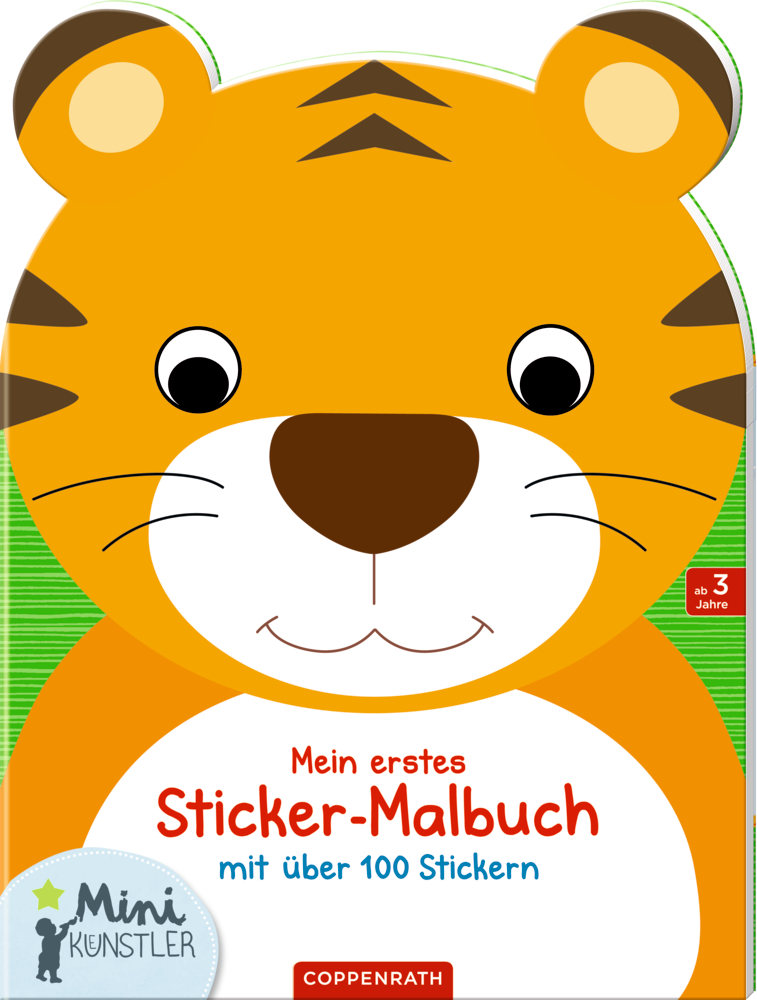 Mein erstes Sticker-Malbuch: Tiger (Mini-Künstler)
