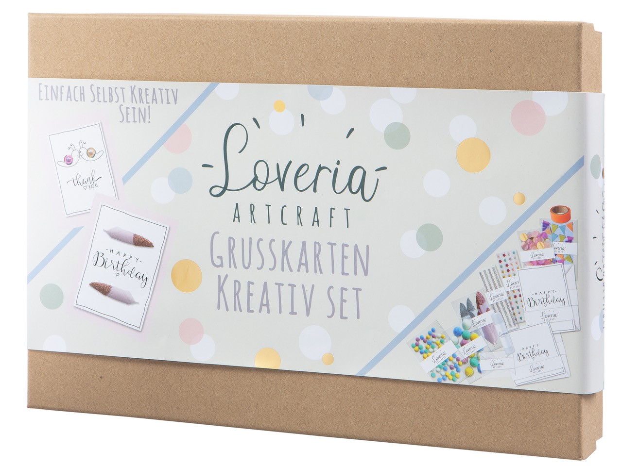 Loveria - Grußkarten Kreativ Set 