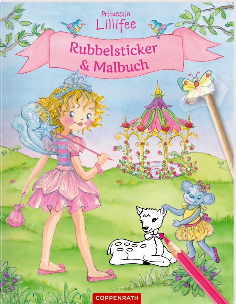 Prinzessin Lillifee: Rubbelsticker & Malbuch