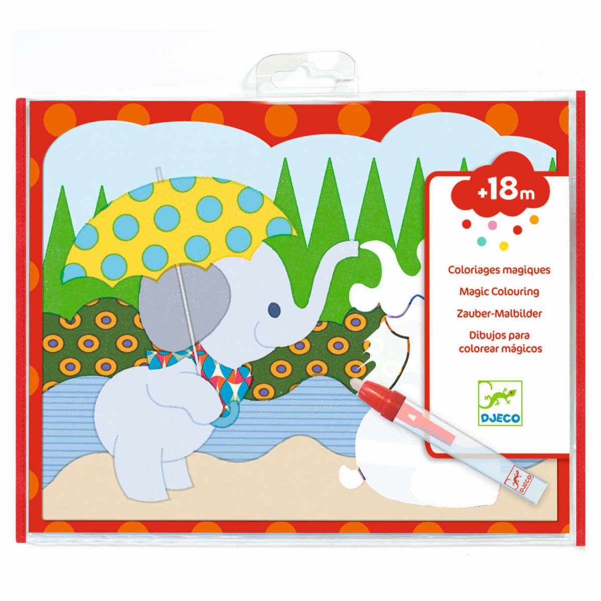 Wassermalen: Draußen versteckt Wassermalen: Draußen versteckt