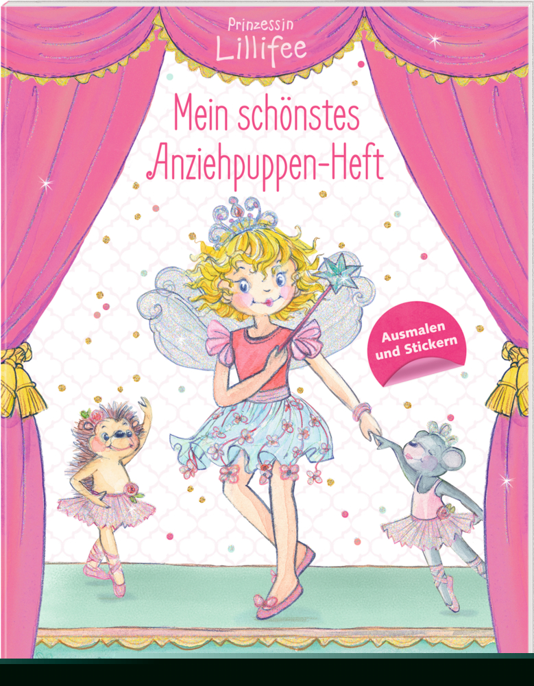 Mein schönstes Anziehpuppen-Heft: Ausmalen und Stickern Mein schönstes Anziehpuppen-Heft: Ausmalen und Stickern