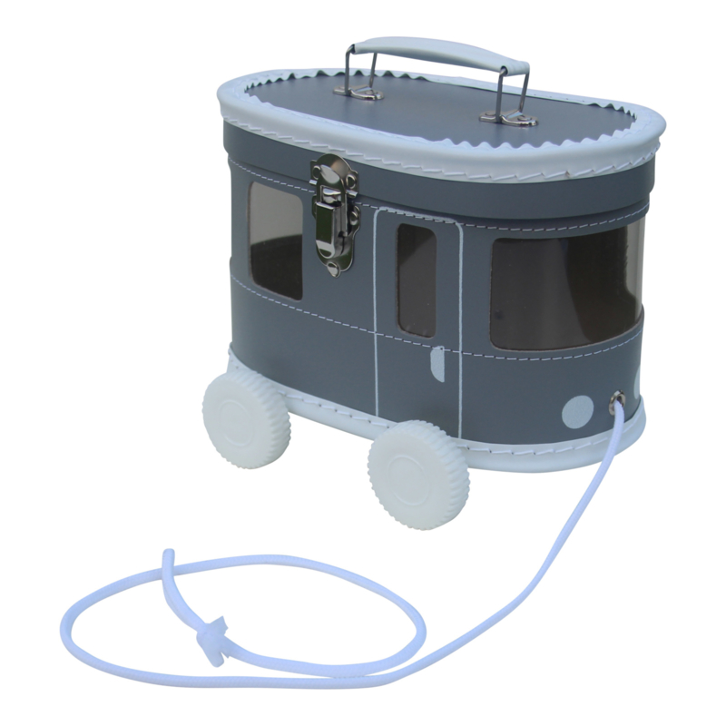 Koffer Straßenbahn - grau Koffer Straßenbahn - grau