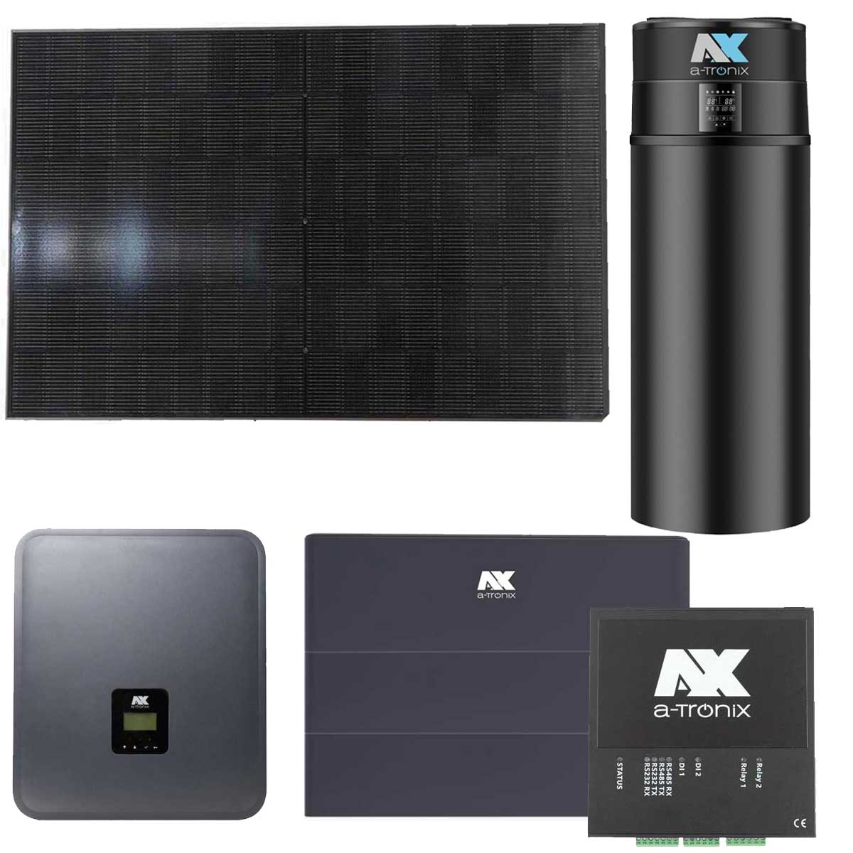 a-Tronix HEMS PV-Set 8 kWp + 300L Wärmepumpe mit 11,5 kWh Speicher