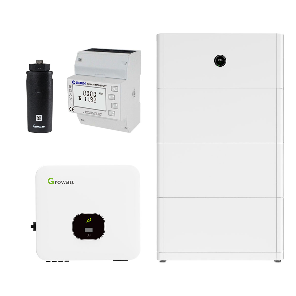Growatt MOD 7KTL3-XH2 7kW Hybrid Wechselrichter mit 15kWh Solarspeicher-Set