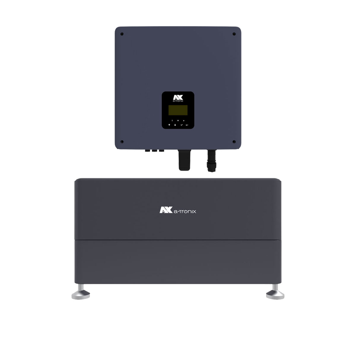 a-TroniX AX 3,0kW-1ph Hybrid Wechselrichter und 5,76kWh Speicher