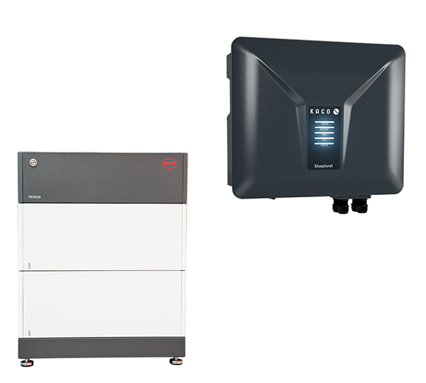 KACO blueplanet hybrid 10.0 NH3-M3 + B-Box HVS 5.1 HV-Speichersystem, 5,12 kWh nutzbar, 3-phasig