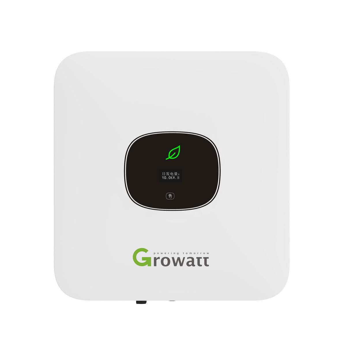 Balkonkraftwerk MIC 600 0,6kW 860W Glas Solarpanelen, Halterungen, Wifi, Growatt