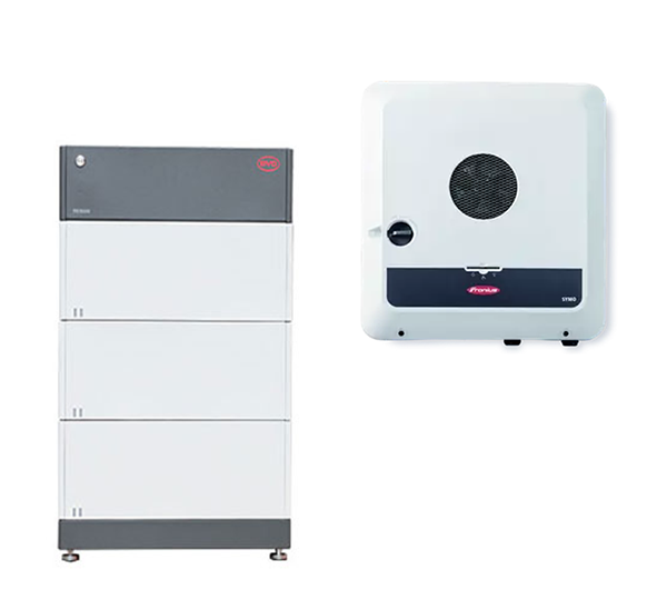 Fronius Symo GEN24 12.0 SC Plus mit BYD HVS 7.7 HV-Speichersystem, 7,68 kWh nutzbar, 3-phasig