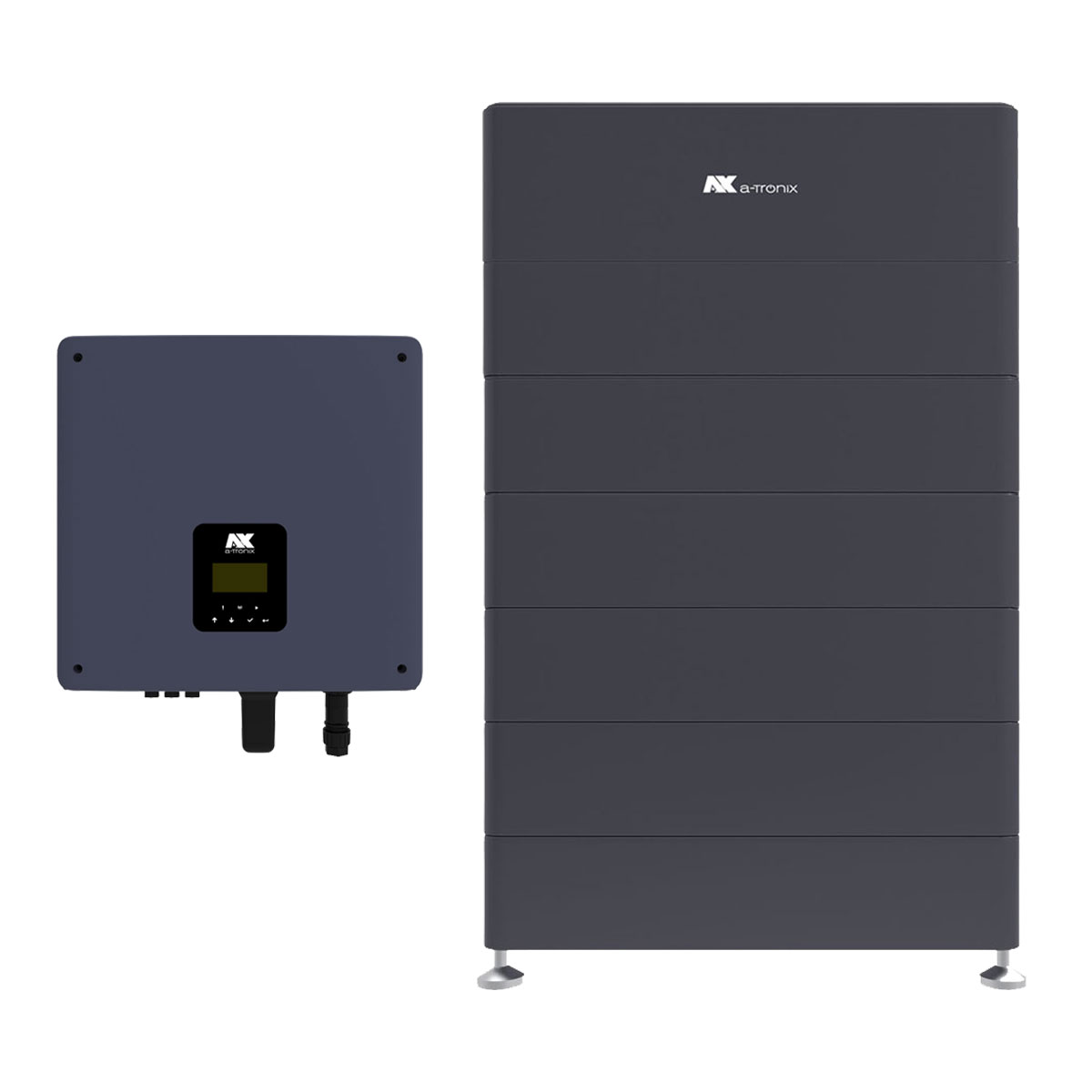 a-TroniX AX 4,6kW-1ph Hybrid Wechselrichter und 20,16kWh Speicher