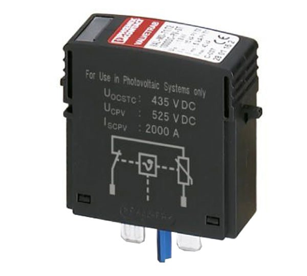 DC OVERVOLTAGE PROTECTION (I+II) Überspannungsschutz DC-Seite Typ I + II