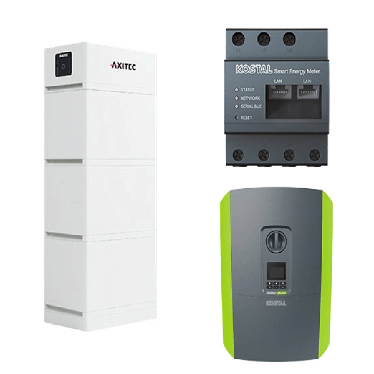Kostal PLENTICORE Plus 5.5 G2 mit AXIstorage Li SV2 10.1 Hochvolt Solarspeicher, 10,1 kWh