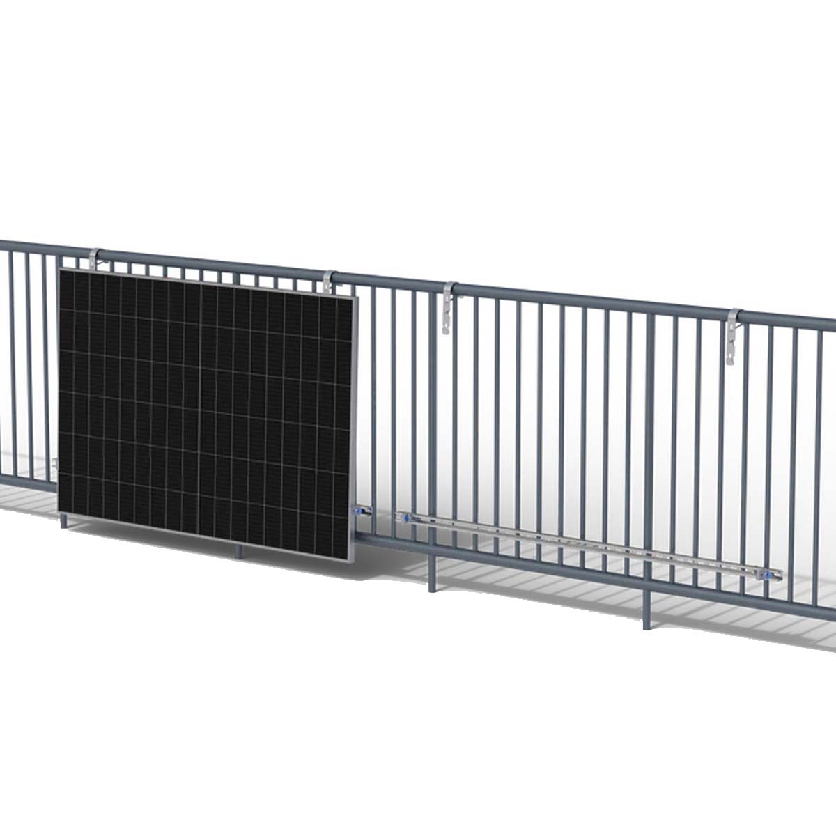 Balkonhalterung Befestigungssystem aus Aluminium für Balkonkraftwerk