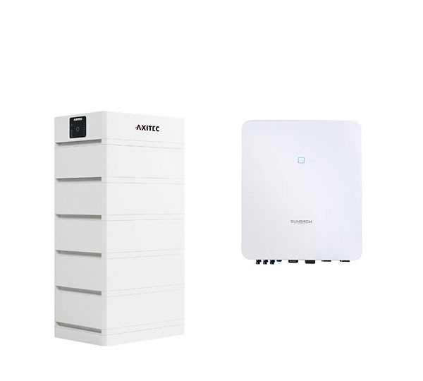 Sungrow SH10.0RT-20-V11 mit AXIstorage Li SV1 16.9 High Voltage Lithium-Ion Batteriespeichersystem