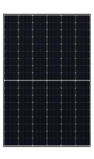 Luxor Solar Eco Line N-Type M108/425W Solarmodul für Photovoltaik-Anlagen EVO2, Rahmen schwarz, Front weiß