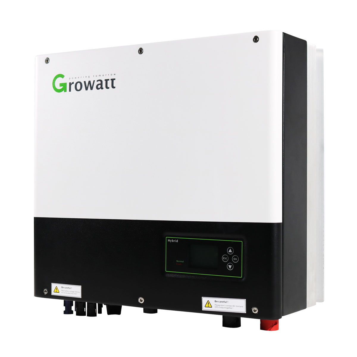 Growatt 5kWp PV Komplettanlage mit Solarmodulen und 12,8kWh Speicher