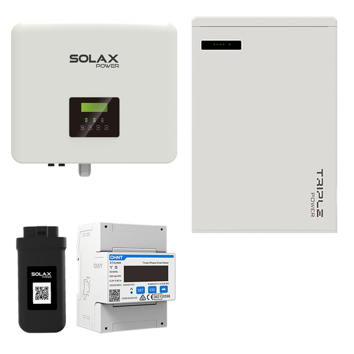 SolaX X1 G4 3kW Hybridwechselrichter mit 5,8kWh T58 Solarspeicher-Set