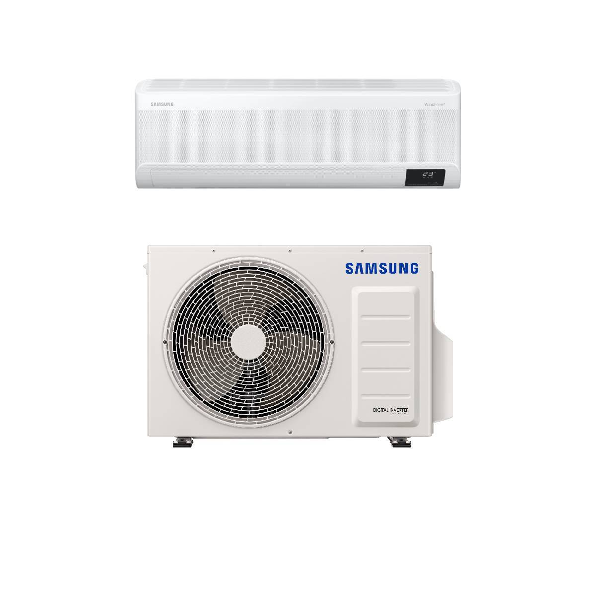 Samsung Elite 09 Single Split Klimaanlage Samsung AR09TXCAAWKN Elite Wandgerät K 2.5 kW H 3.2 kW + Samsung AR09TXCAAWKX Elite Außengerät