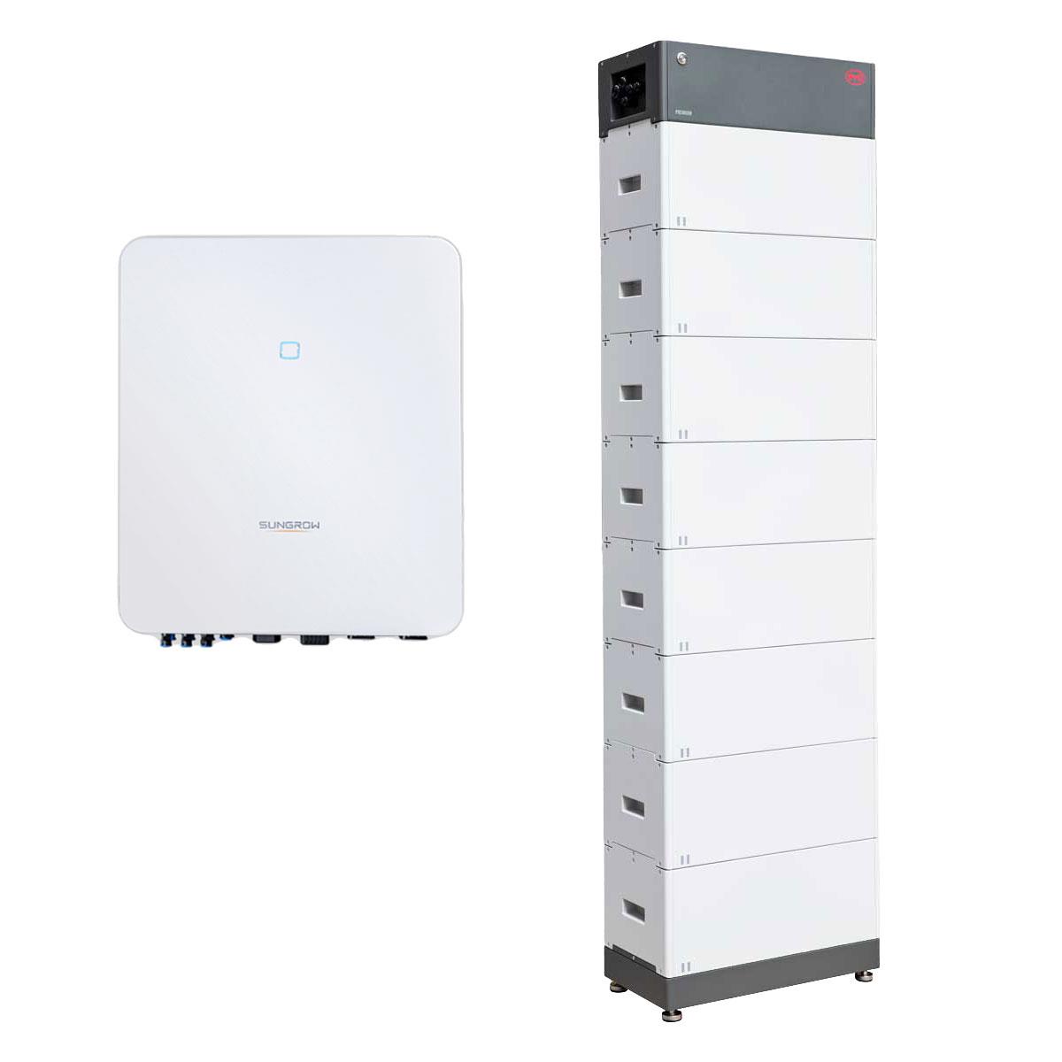 Sungrow HV SH10RT-20 10kW Hybrid Wechselrichter mit 22,08kWh Batteriespeicher-Set