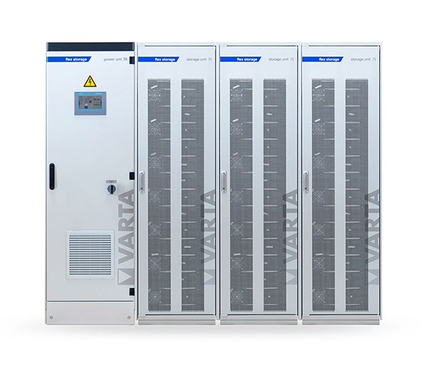 VARTA Flex Storage E 36/225, Storage mit Backup  202,5 kWh nutzbar, 36kW WR, inkl. Inbetriebnahme