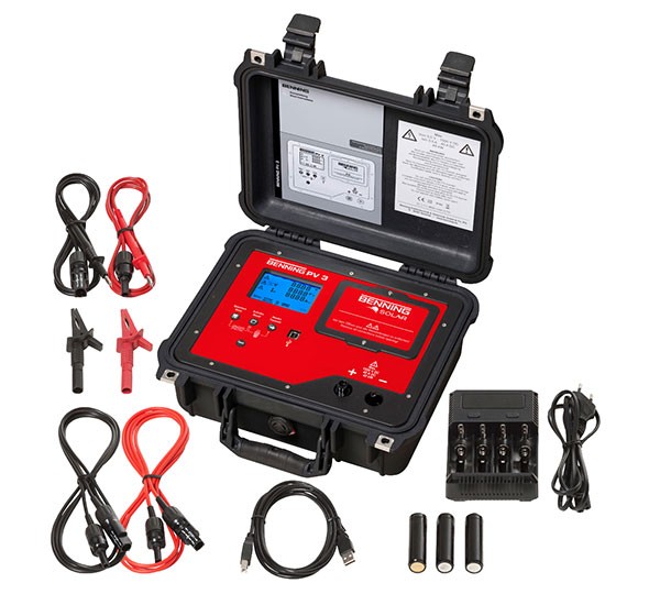 PV3 PV-Tester für PV-Anlagen mit 1500V Technologie