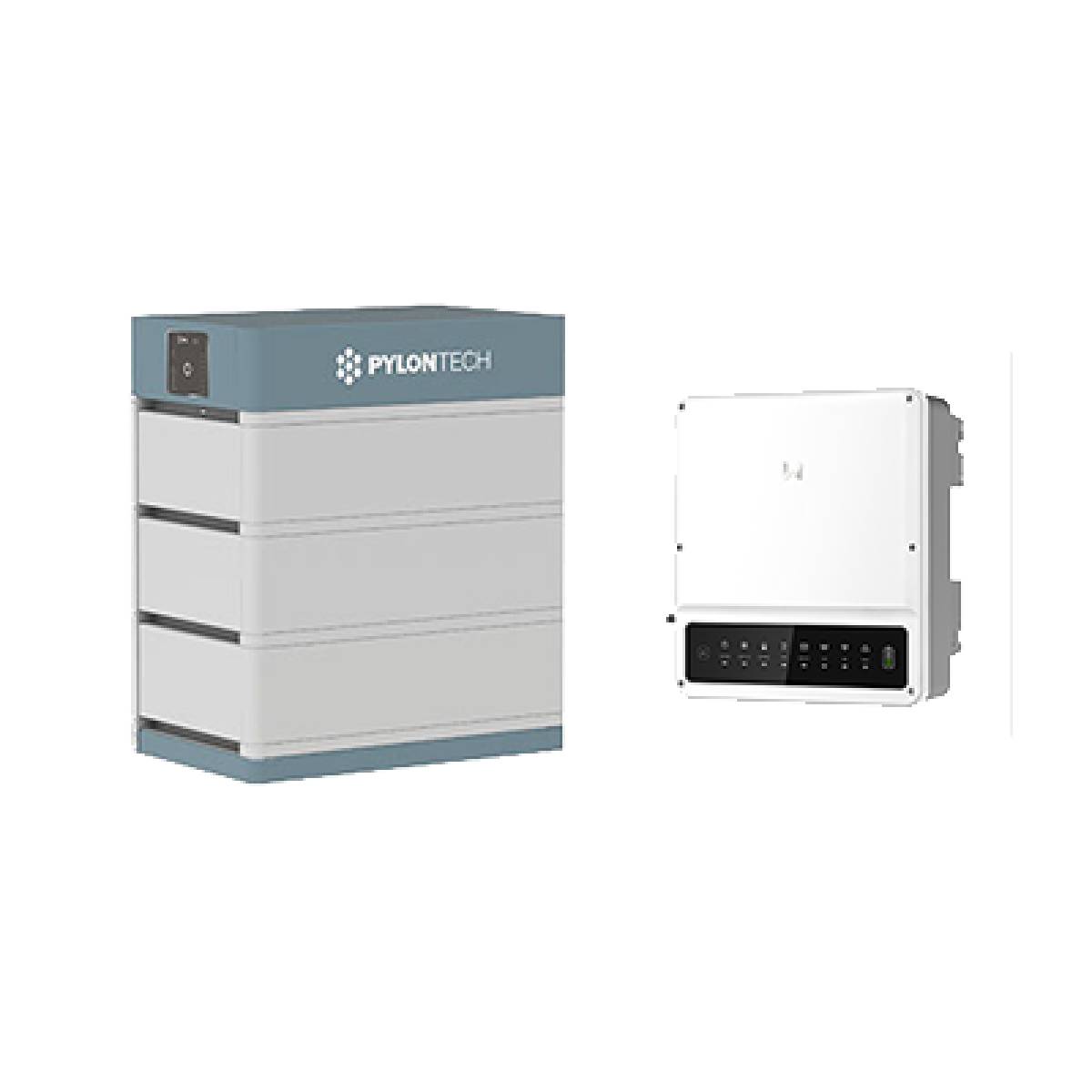 Goodwe GW5000N-EH mit Pylontech Force-H1 10.1 Hochvolt Solarspeicher, 10.1 kWh