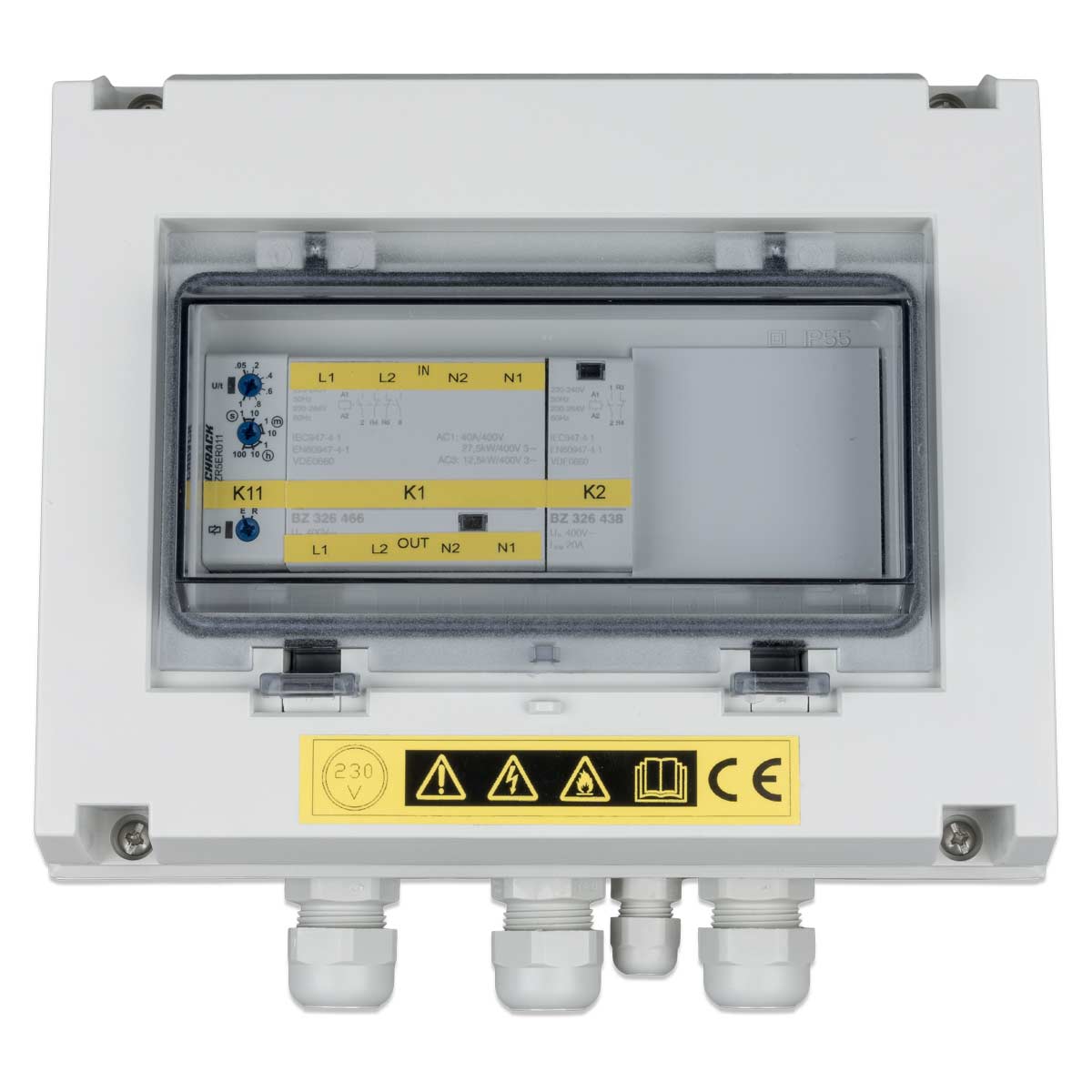 Victron VE Transfer Switch 10KVA, 1ph, 200-250Vac
