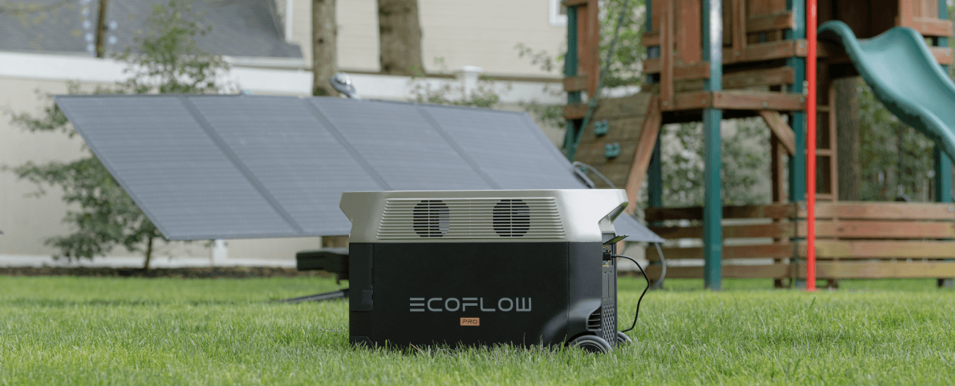 Mobile Stromversorgung dank einer Powerstation von EcoFlow.