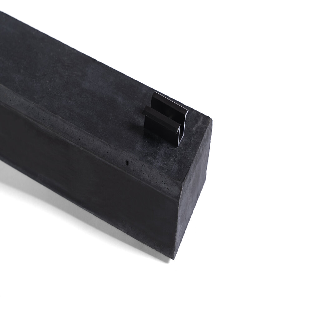 Wattstone 6 Grad Flachdachaufständerung aus Feinbeton in Naturgrau