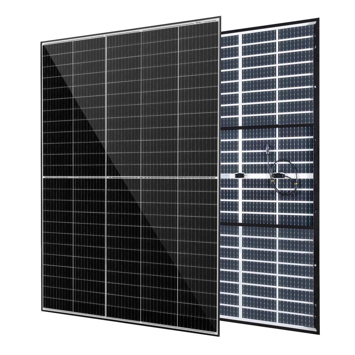 Maysun 9,02 kWp Glas-Glas Black TwiSun X Solarpanel Set für PV-Anlagen