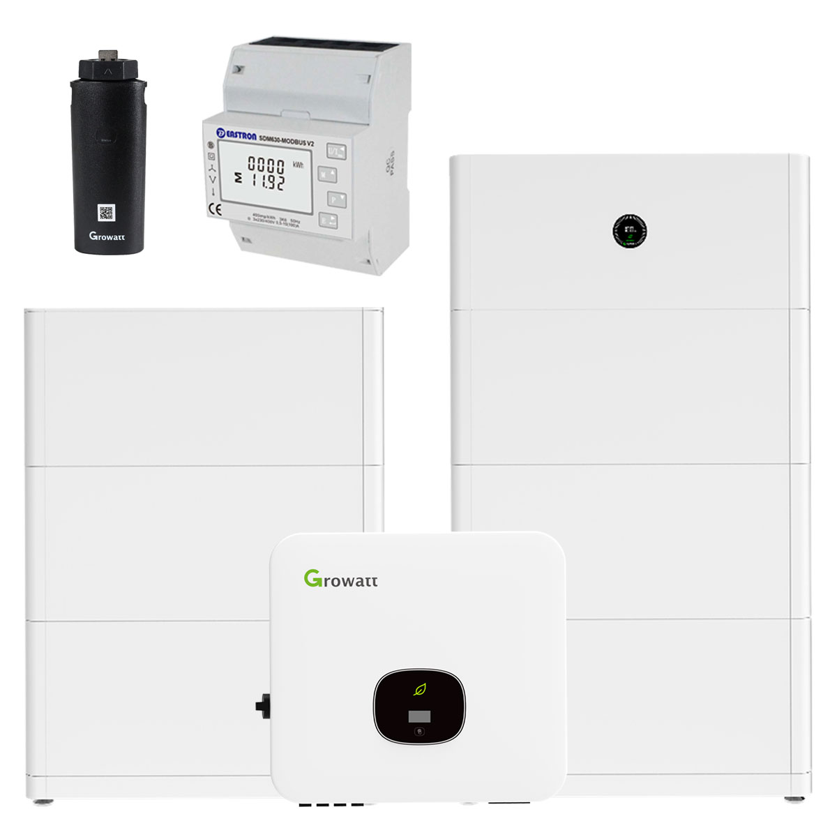 Growatt MOD 9KTL3-XH2 9kW Hybrid Wechselrichter mit 30kWh Solarspeicher-Set