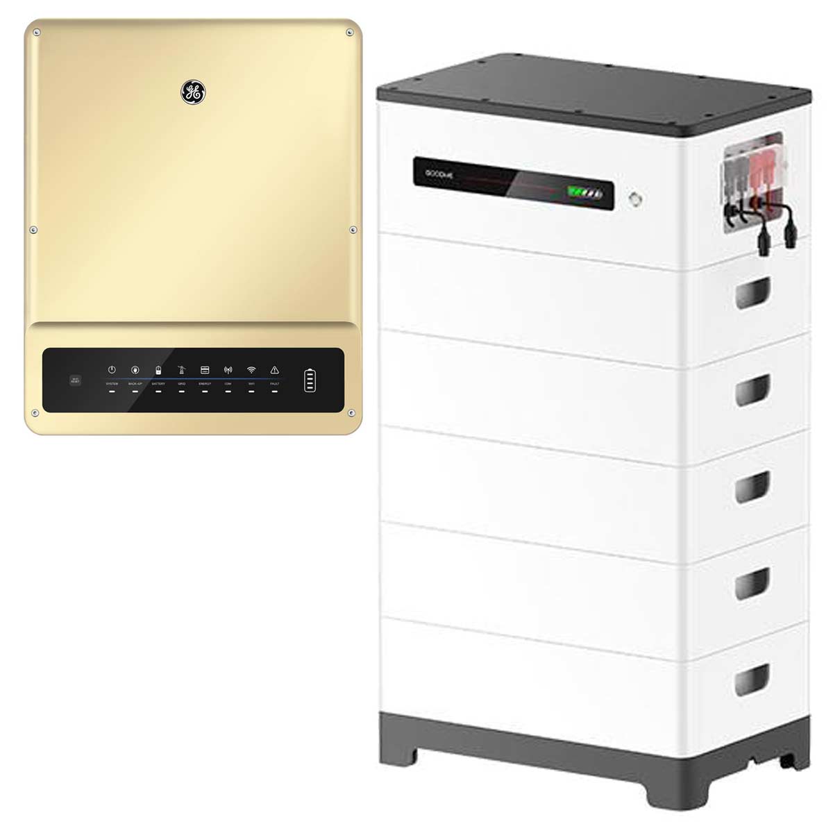 General Electric GEH5.0-3U-10 5kW Hybrid Wechselrichter mit 16,4 kWh Lynx Home F Plus Speicher