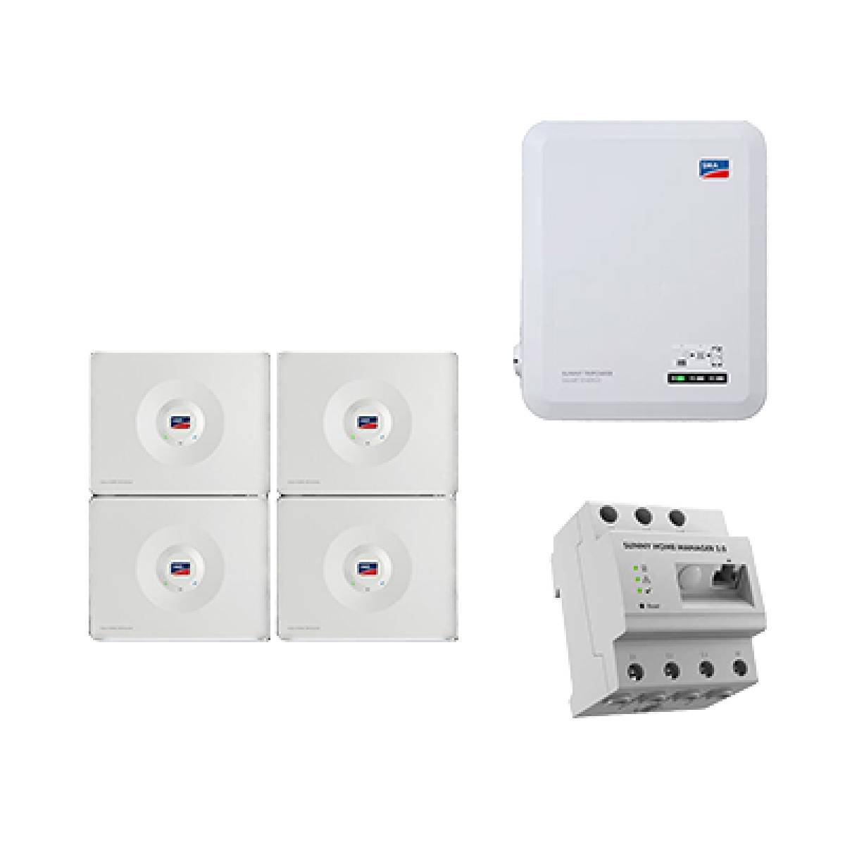 SMA Sunny Boy SE 6.0 mit Home Storage 13.1 Hochvolt Solarspeicher, 13,12 kWh