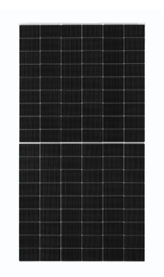 JA Solar JAM54D40-445/LB 445W Solarpanel für Photovoltaik-Anlagen Bifacial, EVO2, Rahmen schwarz, Front weiß
