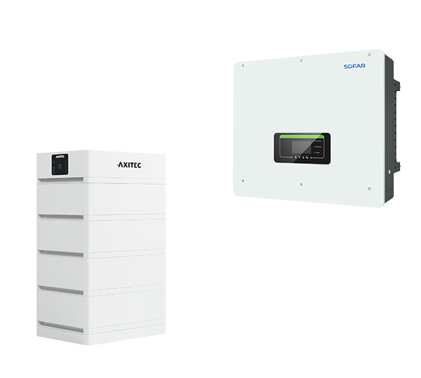 SOFAR HYD 15KTL-3PH mit AXIstorage LI SV1 13.5 High Voltage Lithium-Ion Batteriespeichersystem